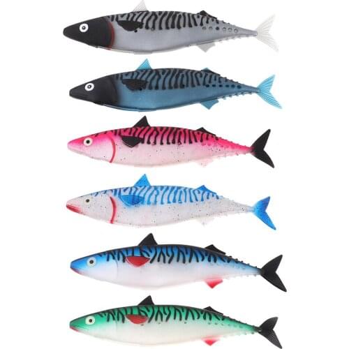 Soft ABS Tuna Lures Fishing Mackerel Empty Stomach Lure Trolling Bait Big Game Baits for Sea Fishing Fishing Accessories