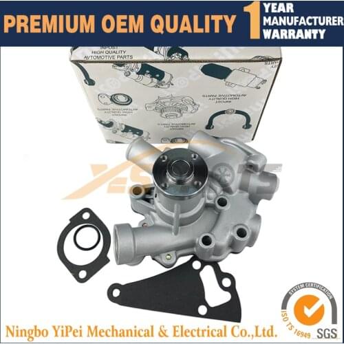 New Water Pump for Komatsu 3D72 PC12UU-2 S/N 3001-UP PC07-2 S/N 3001-UP