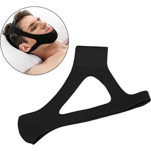 Adult Triangular Anti Snoring Belt Chin Strap Mouth Guard Snore Stopper Headband