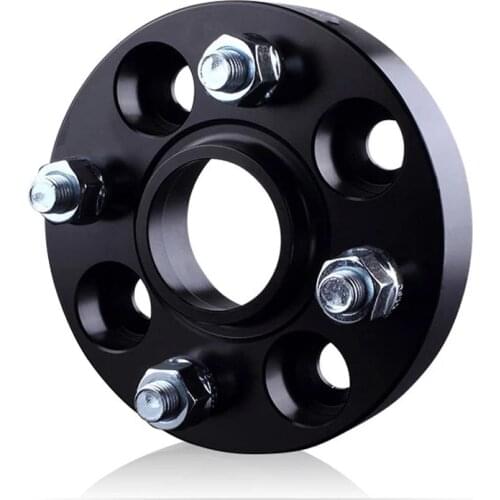 Wheel Spacers 4x100 Hubcentric 54.1mm Car Aluminum Wheel Spacer Adapter 15/20/25/30mm Flange For Toyota Yaris Aygo IQ Separadore