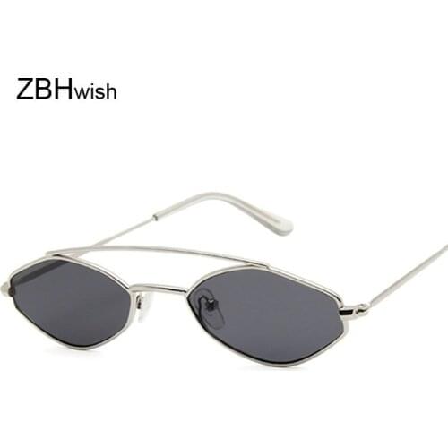 2020 Women Cat Eye Sunglasses Cute Sexy Brand Designer Summer Retro Small Frame Black Red Cateye Sun Glasses