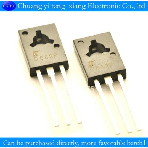 Transistor D882 2SD882 3A / 40V NPN tube () 10pcs / lot
