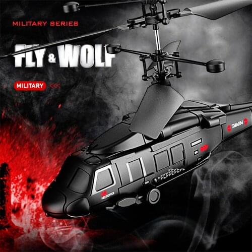 RC helicopter Military Fight Super Cool 3.5CH Remote Control war Aircraft Model RC Drone Helicopter Quadcopter Toys For kids