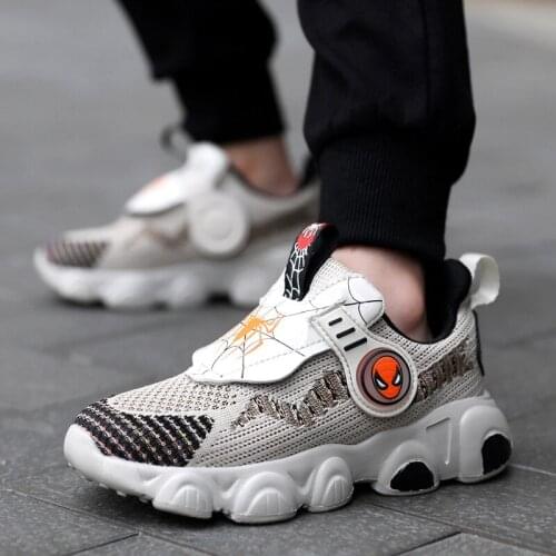 Spiderman Womens Sports Shoes， Boy And Girl Fall Running Shoes, Running, Walking, Sports, Comfortable Breathable Sports Shoes