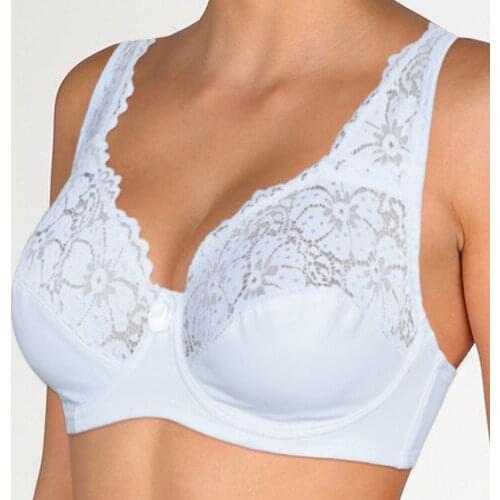 Womens Lace Bralette Bras Floral Perspective Sexy Lingerie Underwired Brassiere BH Tops Ladies Underwear B C D DD E F Cup