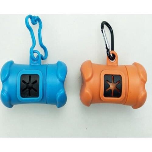 100pcs Pet Dog Bags Garbage Clean Dispenser Box Dog Waste Poop Bag With Bucket Doggy Bag Trash Garbage Bag