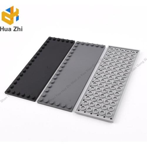 Building Blocks Parts 6205 2PCS Tile Special 6 x 16 with Studs on Edges LEGOING MOCS Education