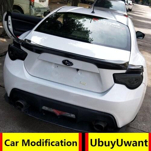 Carbon Fiber Car Spoiler For Subaru BRZ Toyota GT86 2012 2013 2014 2015 Black Car Tail Wing Decoration Rear Trunk Spoiler For 86