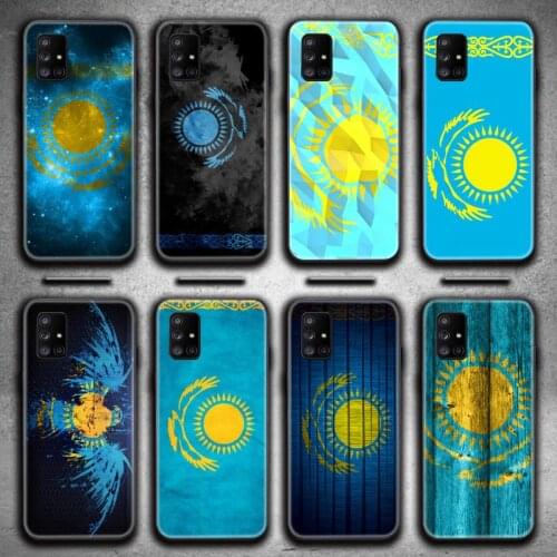 Kazakhstan flag Phone Case For Samsung Galaxy A21S A01 A11 A31 A81 A10 A20E A30 A40 A50 A70 A80 A71 A51