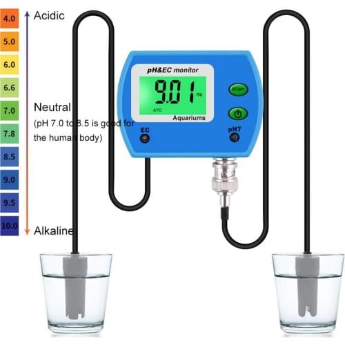 Digital PH Water Quality Tester PH Meter Acidity Tester Accuracy Water Quality Detector Water Quality Measuring Instrument