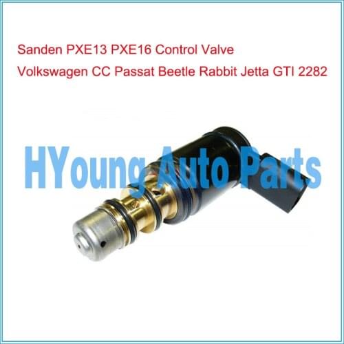 Sanden PXE13 PXE16 car a/c Compressor Electronic Control Valve fit for-Volkswagen CC Passat-Beetle Rabbit-Jetta-GTI 2282
