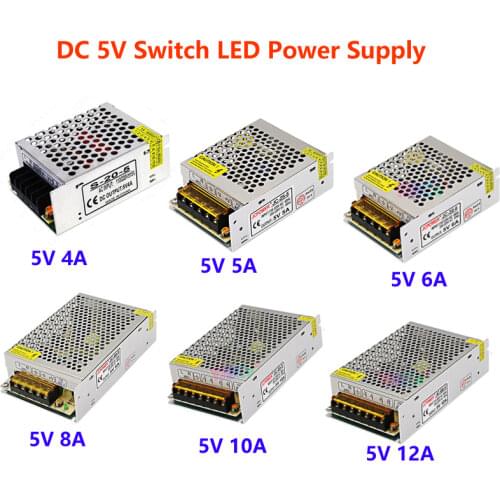 Wholesale Lighting Transformer DC 5V2A/3A/4A/5A/6A/8A/10A/12A/20A/30A/40A/60A/70A led strip Switching Power Supply led driver