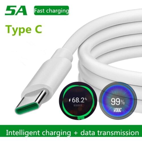 60W USB C to USB Type C Cable PD 5A Fast Charging Phone Charger USB-C Cord For Huawei Samsung S20 Xiaomi Vivo Oppo