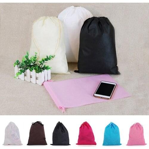 39X30cm New Reusable Bag Non-Woven Fabric Bags Folding Dustproof Shopping Bag For Promotion Gift Shoes Chrismas Grocery Bags