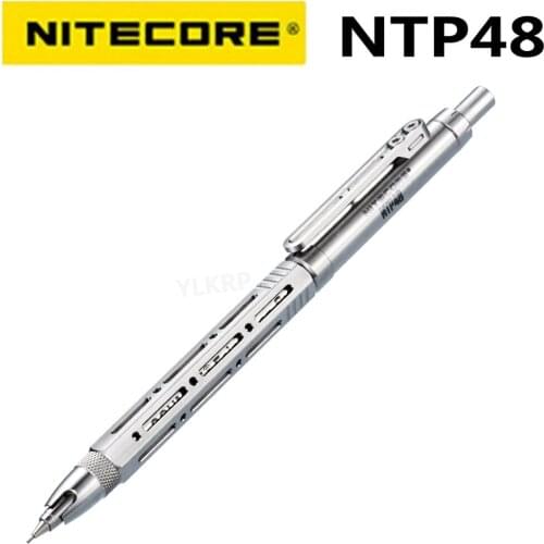 NITECORE NTP48 Outdoor Easy easy to remove titanium alloy hexagonal hollow wear-resistant automatic pencil