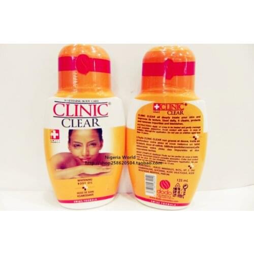 Original Clinic Clear Whitening Body Oil Serum 125ml