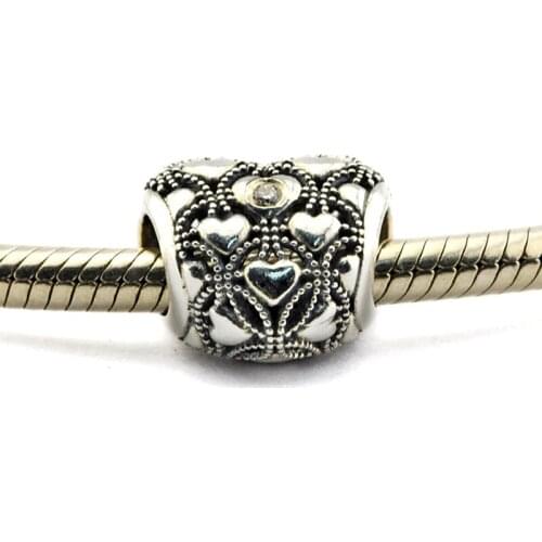 Beads Genuine 925 Sterling Silver Fits Pandora Bracelets Original Club Fashion Europe Charms Bead for Jewelry Making Wholesale