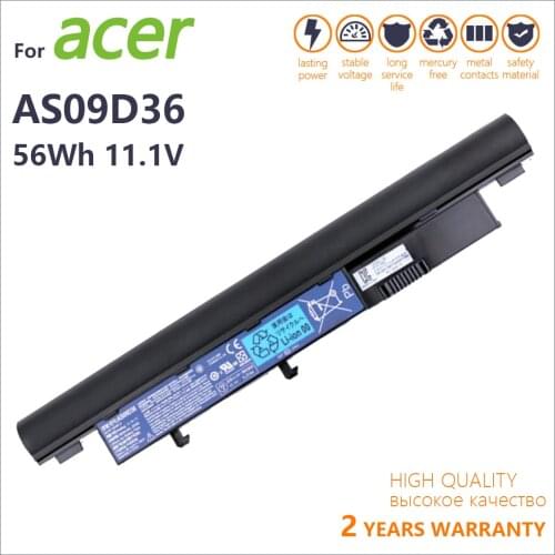 Genuine AS09D36 AS09D70 Laptop Battery for Acer Aspire 3810T 4810T 4810TG 5810T 5538G AS09D34 AS09D56 AS09D41 AS09D71 AS09D31