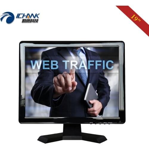 ZB190JC-591R/19"inch 1280x1024 4:3 HDMI VGA USB Plastic Shell Ordering POS Machine Resistive Touch LCD Screen PC Monitor Display