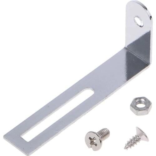 1Pc Stainless Steel Silver Guitar Pickguard Mounting Bracket For Les Paul Electric Guitar