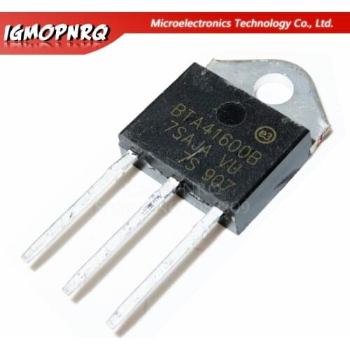 10pcs BTA41-600B BTA41600B BTA41 BTA41-600B Triacs 40 Amp 600 Volt TO-3P new original