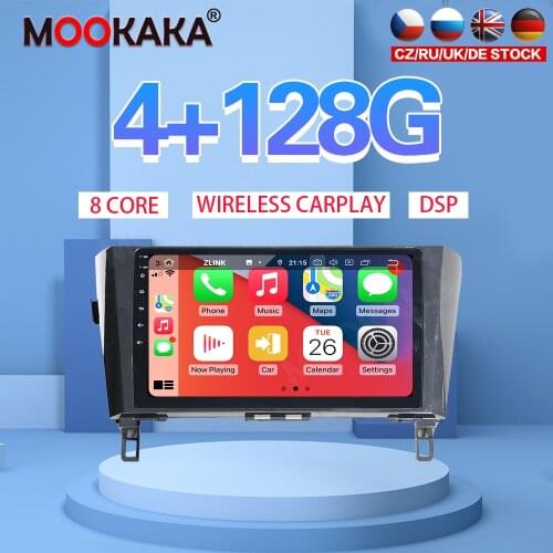 10.1" Android 10 4G 128GB Car Player For Nissan qashqai X-trail 2013-2017 Car GPS Navi CarPlay Head Unit DSP Stereo