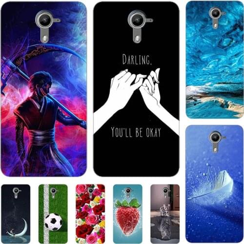 For Wiko U Feel Prime Case For Wiko UFeel Lite Fab Cartoon Pattern Soft TPU Cover Coque Animal Flower Shell