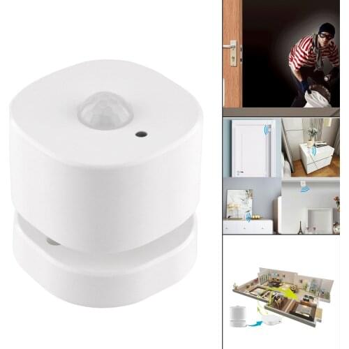 Zigbee Human PIR Motion Sensor High Sensitive Alarm Siren Alarm System Body Movement Sensor for Indoor Apartment Household