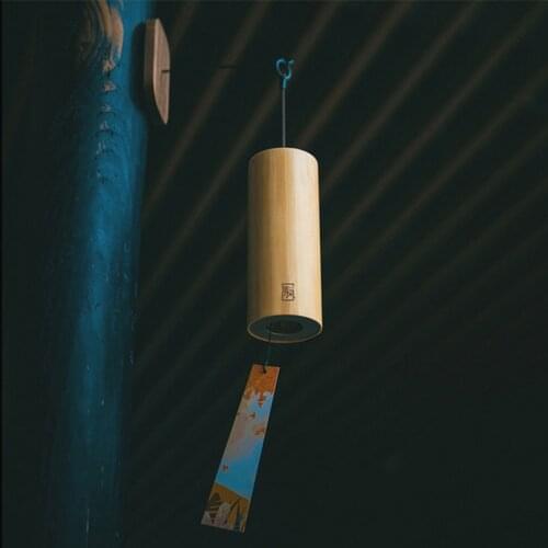 Home Garden Bamboo Wind Chimes Windchime Windbell Garden Decoration Zen Meditation Relaxation Chord Hanging Wind Chimes