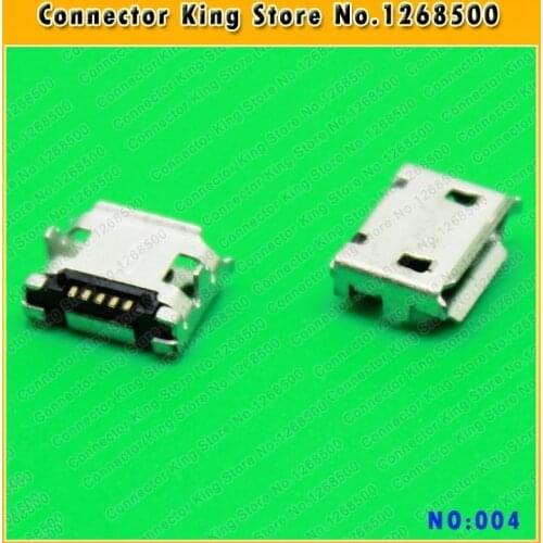 Micro USB Connector V8 Port Charge Socket Micro USB Jack 7.2 DIP 2 feet 5-pin smd Mobile phone Tablet Charge Socket,MC-004