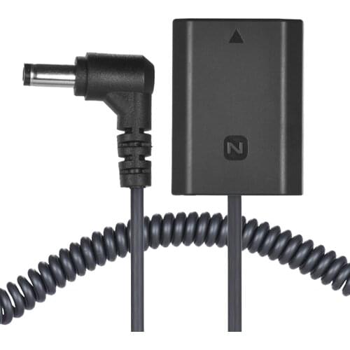 NP-FZ100 NPFZ100 dummy battery Fully decoded DC Coupler for Sony ILCE-9 Alpha A9 A7RM3 A7RIII A7M3 camera