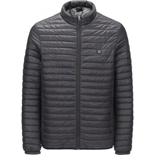 Winter Down Coat Vest Men Electric USB Heated Vest Jacket Sleeveless Waistcoat Women Men Washable Outdoor Warm Heated Jacket