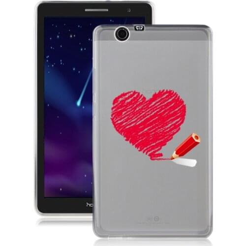 Novelty Soft TPU Printed Case for Huawei MediaPad T3 7.0 3G Version BG2-U01 7 'Silicone Capa Cover Tablet Case Fundas
