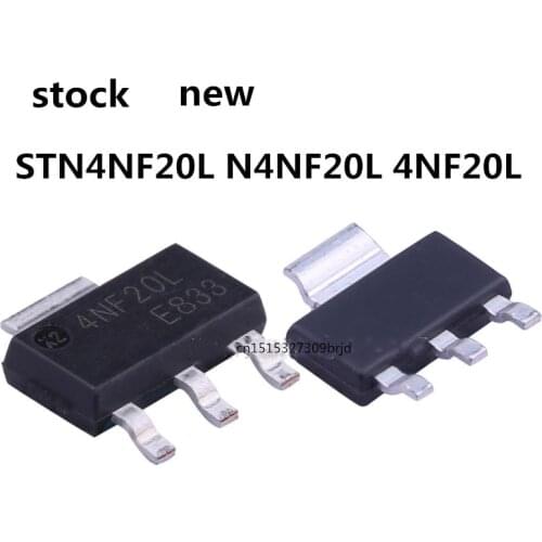 Original 10pcs/ N4NF20L 4NF20L STN4NF20L SOT-223
