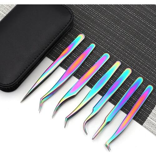 Eyelash Extension Tweezers Pliers Professional Stainless Steel High Precisio Scissors Makeup Tools or 3D 6D Lashes Extensions