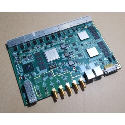 6U VPX CPCIE Dual TMS320C6678 Xilinx FPGA Radar Image Signal Processing Development Board