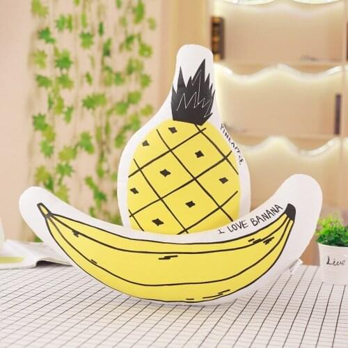 The Nordic banana pineapple printing pillow decorating cushion children room girlfriend childrens day gift New Year gift