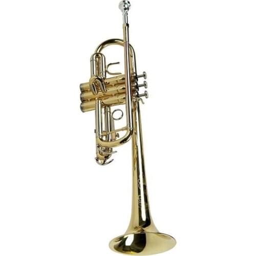 Popular Grade Gold lacquer C Key Trumpet