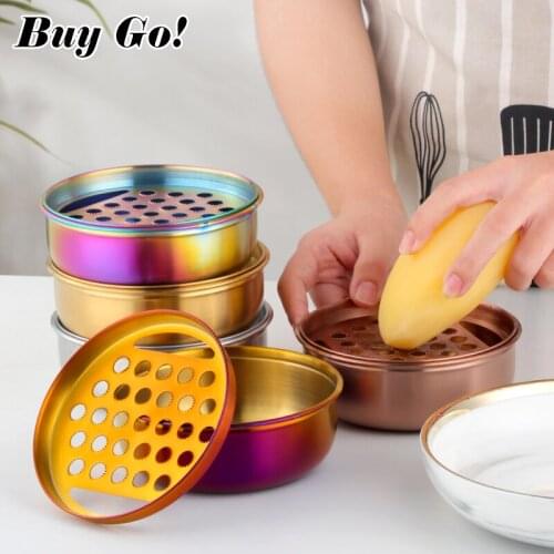 1 Pcs Pressed Potato Masher Bowl Ricer Puree Juice Maker Potato Pusher Smooth Mashed Potatoes Crusher Fruit Vegetable Tools