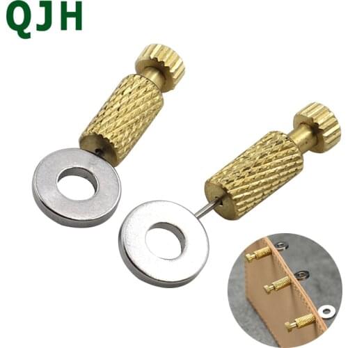 DIY Leather Craft Handmade Stitching Positioning Needle Stitching Stitching Stitching Positioner Fixed Spring Clip of Sewing Too