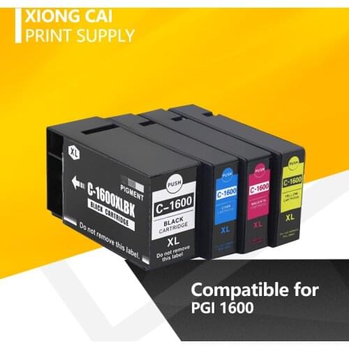 Compatible ink cartridge for PGI1600 PGI-1600XL PGI-1600 1600XL for Canon 1600 MAXIFY MB2060 MB2360 printer