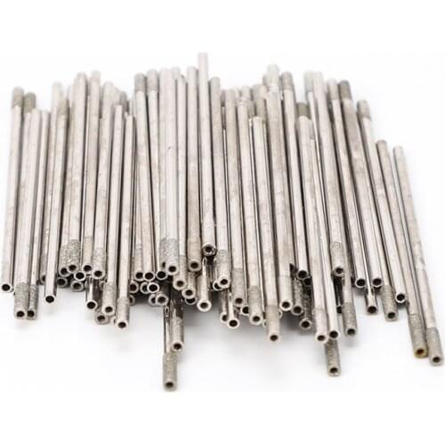 Extended Jade Hollow Diamond Agate Jade Stone Glass Eyelet Punch Needle Diamond Drill Bit