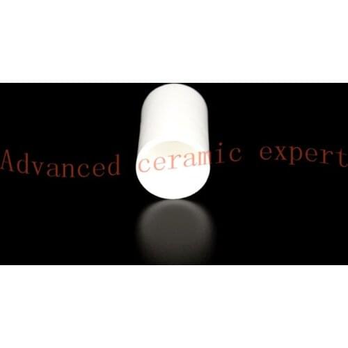High Purity Magnesium Oxide Ceramic Crucible D40*H50mm/99%MgO Cylindrical Ceramic Crucible/Refractory Ceramics