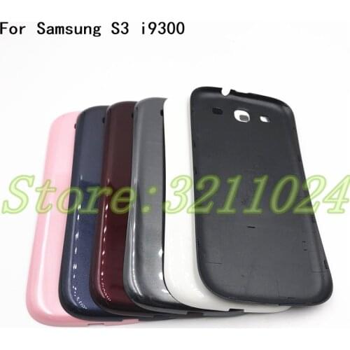 Battery back Cover Case For Samsung Galaxy S3 i9300 Case Cover SIII GT-i9300 Battery Door Housing Repair Parts