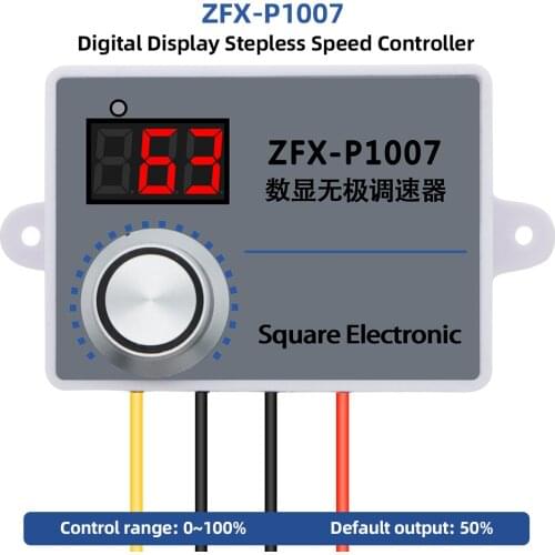 XH-P1007 Digital Display Stepless Governor Control Switch Thermostat Sensor 20
