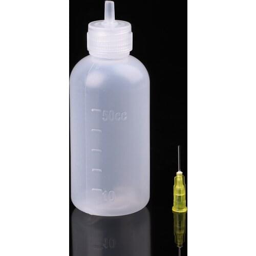 1 Pcs 50ml Plastic Ceramic Tools Squeezing Mud Transparent Bottle Point Line Decorative DIY Ceramic Tools Pottery Accessories