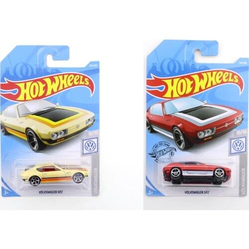 2019-119 VOLKSWAGEN SP2 Original Hot Wheels Mini Alloy Coupe 1/64 Metal Diecast Model Car Kids Toys Gift