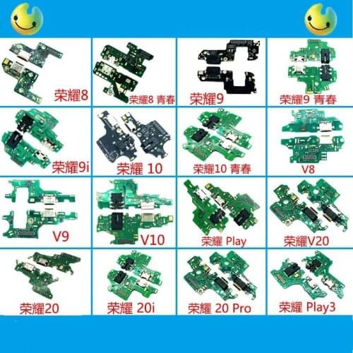 Honor play3 V30 V30PRO 10 20i v20 20s USB Charging Dock IC Connector Headphone Jack Signal Antenna Smartphone Flex Cable Repair