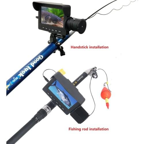 15M/30 4.3 inch Display Screen 1200TVL Fish Finder Underwater Fishing Camera 6PCS 6W IR LED Night Vision Camera For Fishing