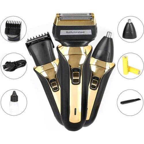 Reciprocating shaver washing electric razor double battery charging dual purpose